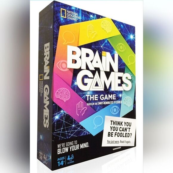 🩵EUC National Geographic Channel Brain Games 2016 Edition Trivia Board Game - Picture 2 of 13